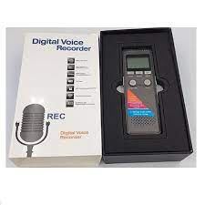 Gh700 Handheld 8gb Digital Voice Recorder Music Player With Stereo Earphones Built In Speaker - Black